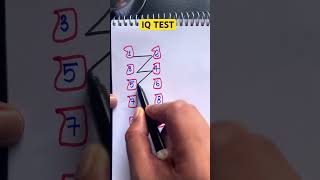 Drawing  a checkered path with numbers 1 to 10#maths#shorts#quiz#drawing#line#games #funny