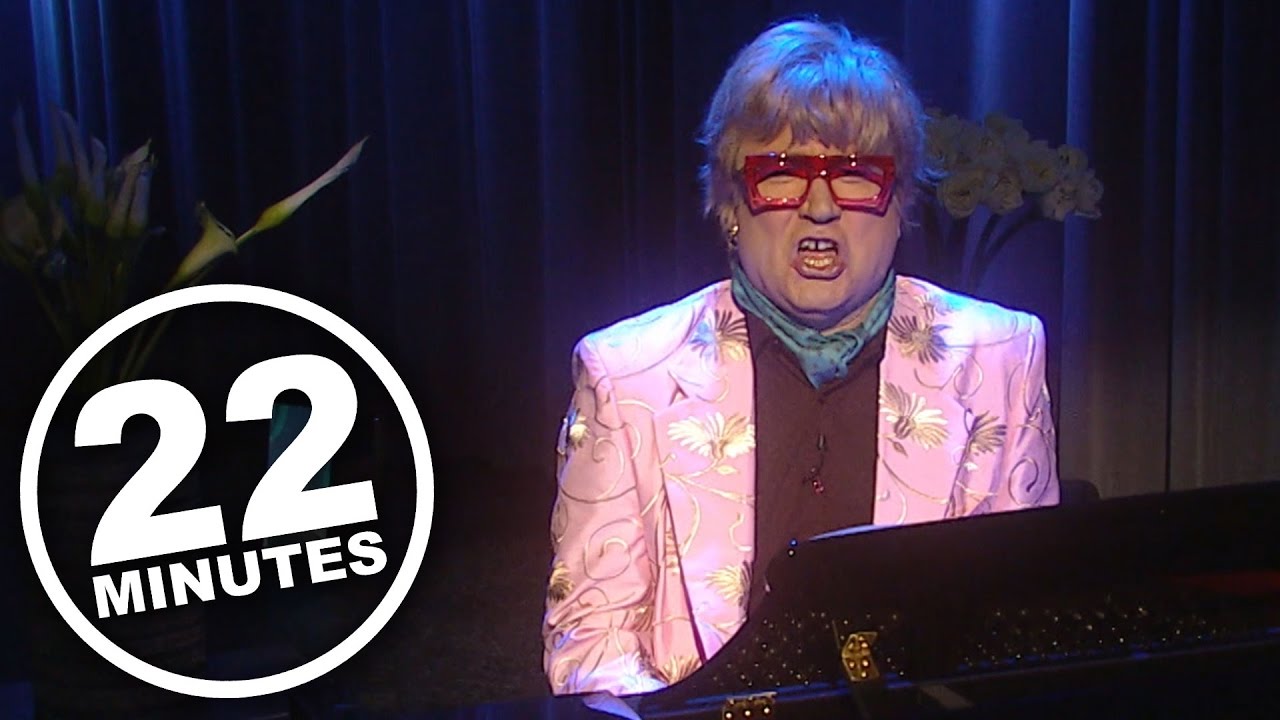 mr. doodle Elton John asks: can you feel the hate tonight? | 22 Minutes