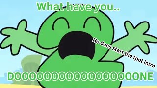 Bfdi X Regretevator But Two Does Start The Tpot Intro