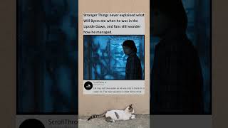 Stranger Things never explained what Will Byers ate when he was in the Upside Down #strangerthings