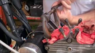 Iron Head Sportster top end rebuild part 2 Wrist Pin Bushing removal and installation