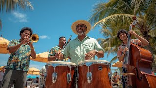 Live Latin Salsa Music on the Beach | Cuban Rhythms, Tropical Dance Party & Sunset Vibes