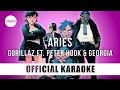 Gorillaz - Aries ft. Peter Hook & Georgia (Official Karaoke Instrumental) | SongJam