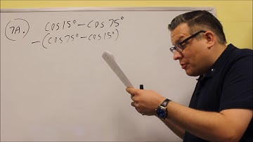 MATH 127 Trigonometry Sample Test 2 #7A