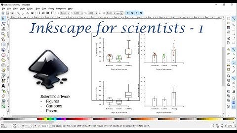 Inkscape for scientists - 01 | Installation, page setup & introduction