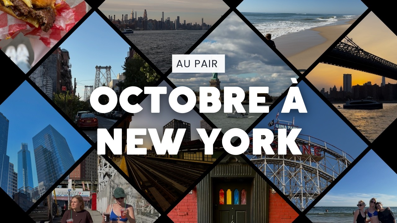 VLOG un mois en tant qu'au pair à new york 🗽🇺🇸