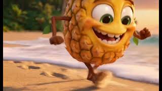 🍍Al Animated Pineapple Short Cartoon 
