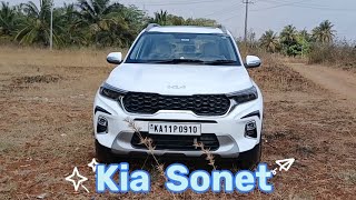 Kia Sonet 《 HTX 》#youtube #subscribe #channel #car #kia 🚘🧿 #Turbo 