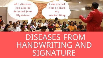 How to Identify Diseases from Handwriting and Signature Live Analysis || Handwriting Analysis