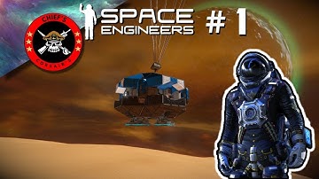 The Start of our Adventures in the Galaxy of SPACE ENGINEERS❗| Online Public Survival | Episode #1