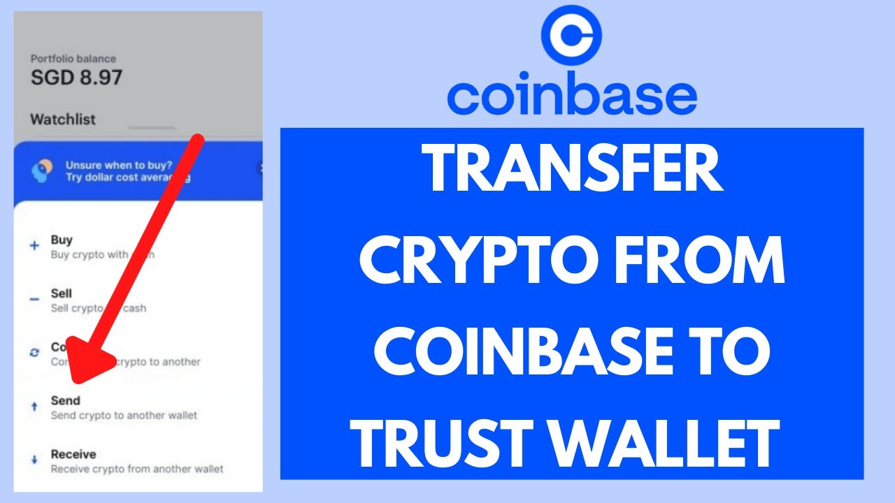 can i transfer crypto from trust wallet to coinbase