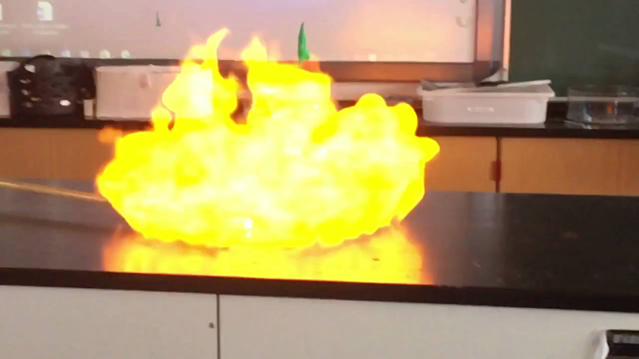 Hydrogen ballon der eksploderer!