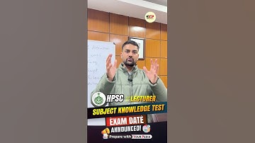 HPSC Lecturer Mains SKT Exam Date Announced  Prepare with ECP & YourPedia