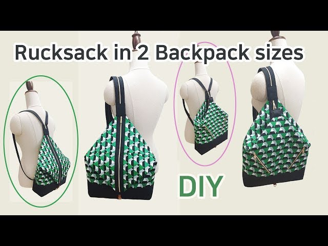 백팩 DIY/숄더 백/Backpacks DIY/Shoulder bag/Make a backpack/ショルダーバッグ/Schultertasche/單肩包