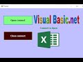 Visual Basic. net tutorial -  How to connect with Protected file Excel with VB.net