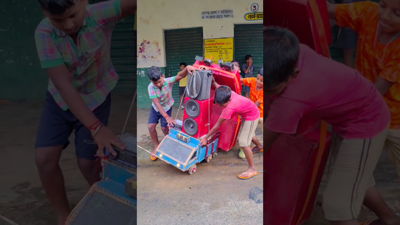 DJ पलट गया 😱😢4k_mini_dj #smalldjtruck #virelshorts #trendingshorts #shortsvideo