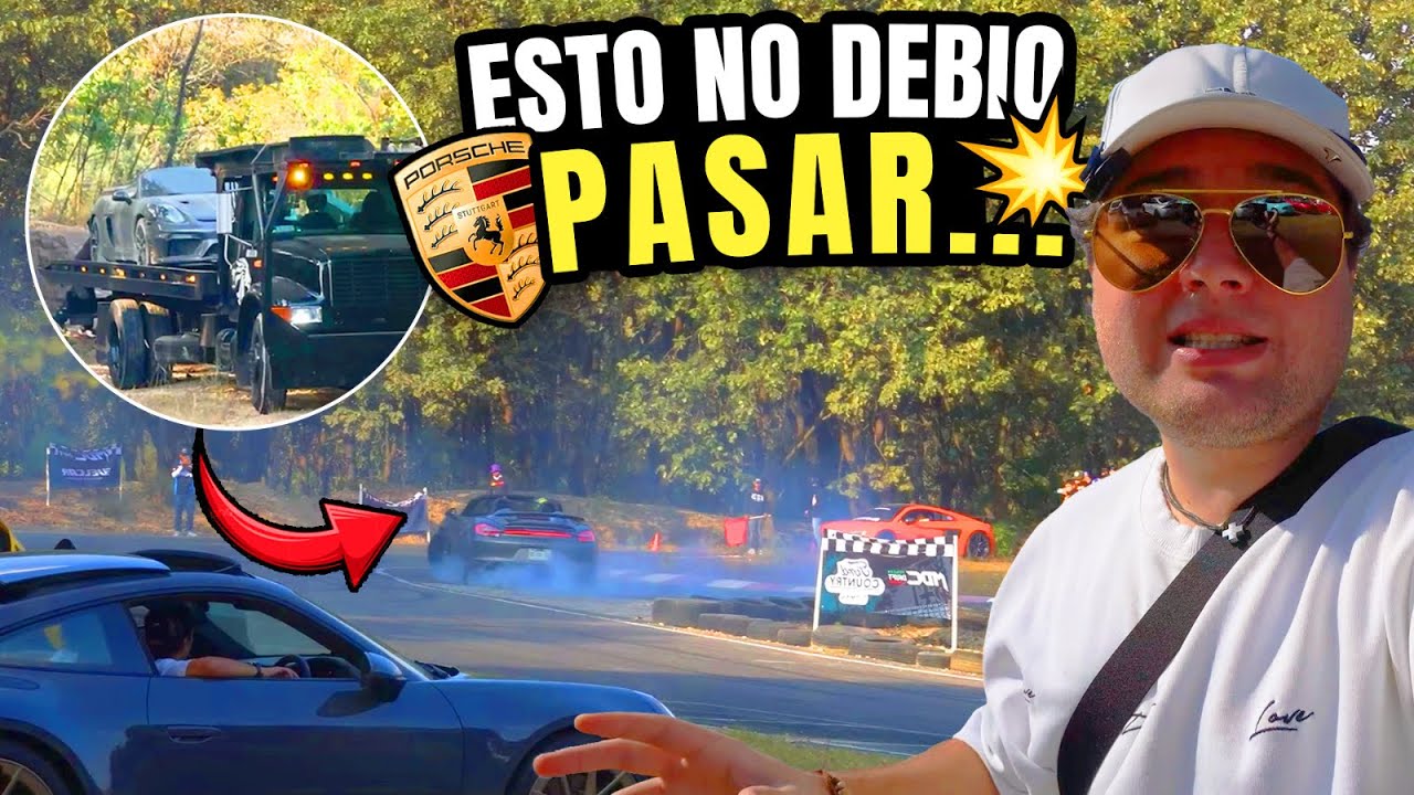 *MAL DÍA PARA DRIFTEAR UN PORSCHE* 😱 Día de autódromo termina mal 😞 