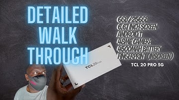TCL 20 Pro 5G | Unboxing w/complete walk through! (EXTENDED VERSION) 🔥