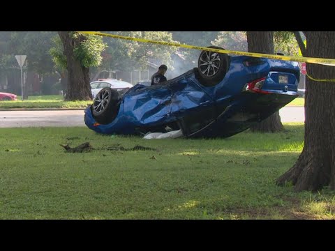 Man riding lawn