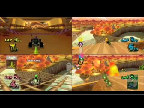 Wii have Fun- Mario Kart Wii (game 3) part 2
