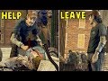 Lee Asks Kenny To Leave Ben vs Stays With Him -All Choices- The Walking Dead