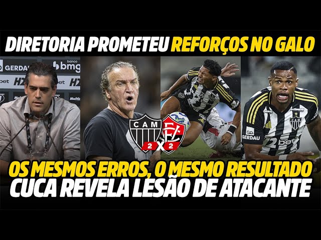 DIRETORIA PROMETEU REFORÇOS • CUCA REVELA LESÃO DE ATACANTE • GRANDE NOTÍCIA | CAFÉ COM GEVES