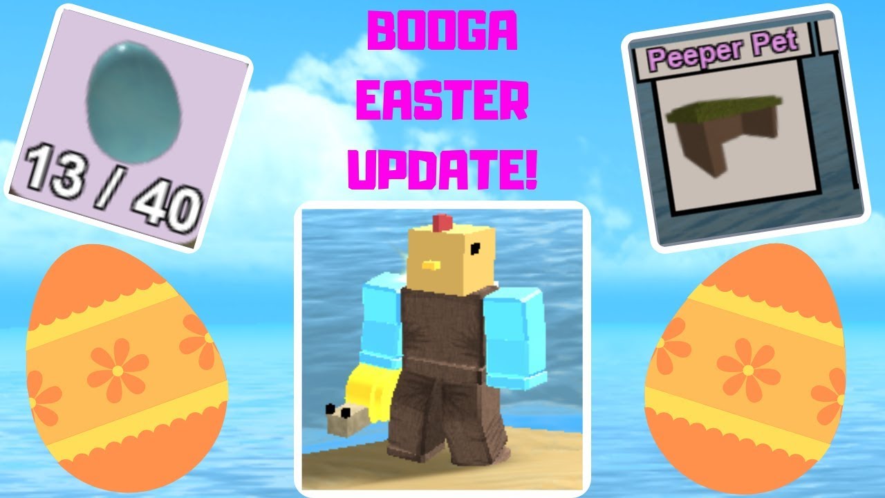 Booga Easter Update Golden Egg Location Boulder Peeper Hat