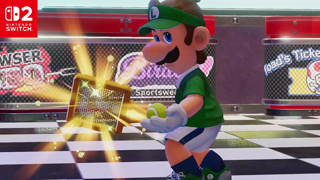 Luiigi, Baby Luigi Vs. Waluigi, Baby Waluigi - Mario Tennis Fever | Nintendo Switch 2