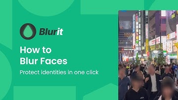 How to blur a face