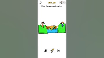 Brain Out | No. 35 | Help them cross the river |