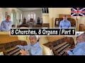 8 Organs in 8 Churches | Organ Tour Part 1 [4K]