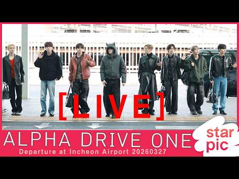 [LIVE]   ALPHA DRIVE ONE Departure at Incheon Airport 20260328