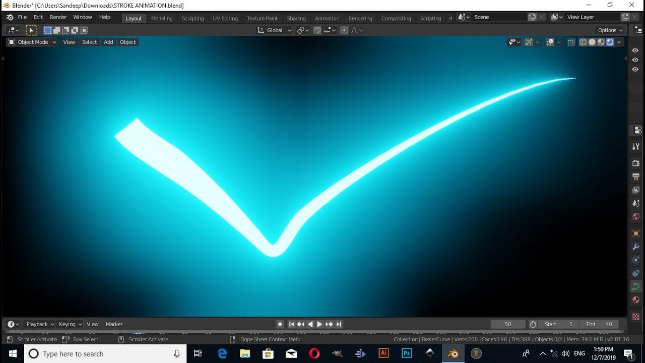 Blender 2 81 Stroke curve Animation basic YouTube blender-2-81-stroke-curve-animation-basic-youtube