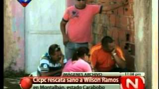 Rescatado sano y salvo Wilson Ramos