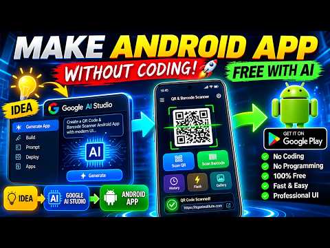 Build & Publish Android App with AI 🚀 | No Coding Required | Complete Step-by-Step Guide (2026)