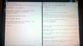Python Basics Lesson 8 - Simple GUI Calculator