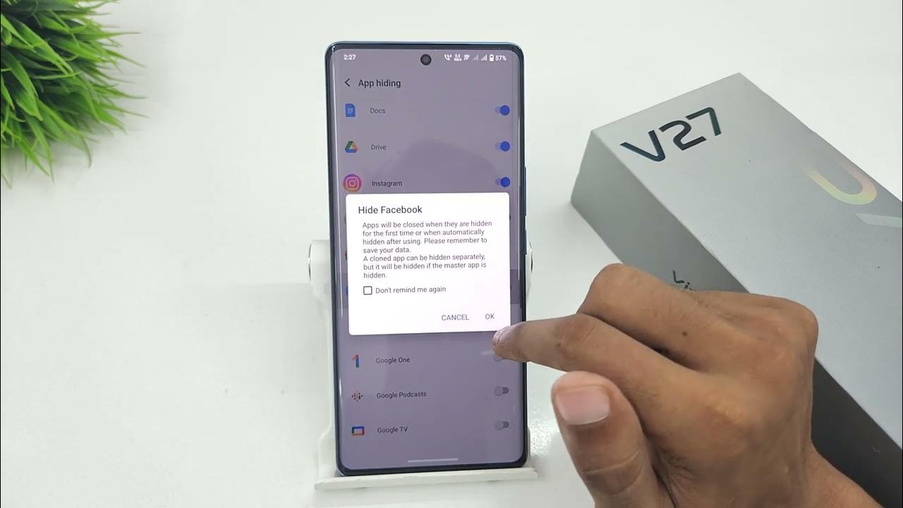 how-to-set-hide-app-password-in-vivo-v27-pro-hide-app-vivo-v27-5g