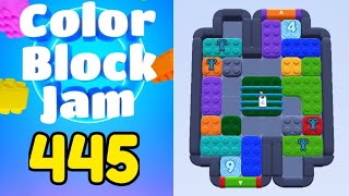 Color Block Jam Level 445 Solution