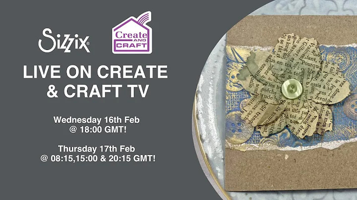 Sizzix: Create & Craft TV - Eileen Hull Die Set Pr...