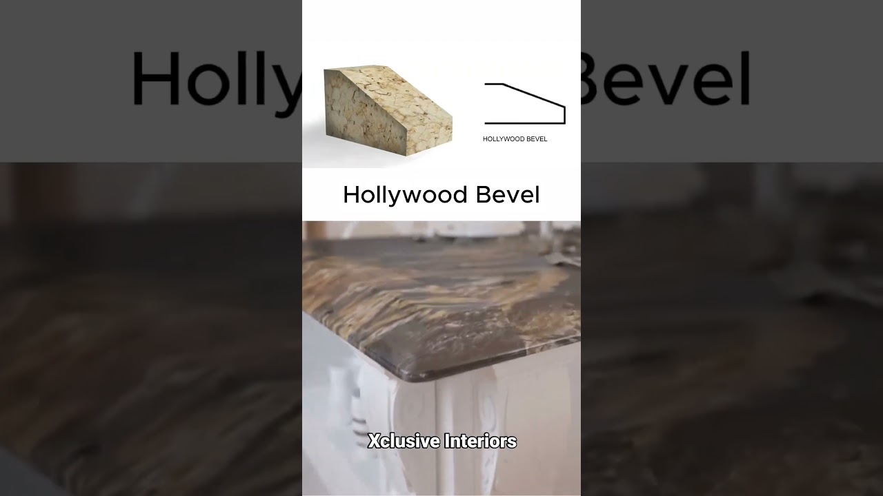 Most Popular Countertop Edges in 2024 