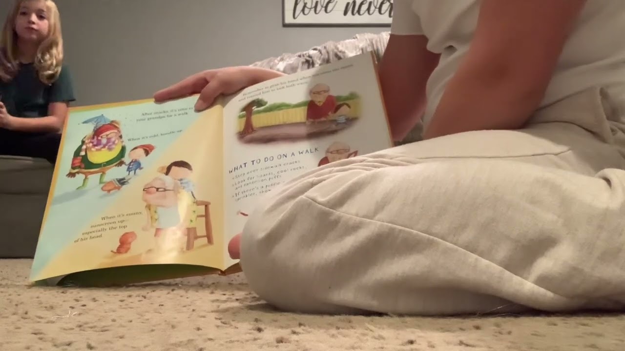 How to babysit a grandpa by Jean Reagan illustrated by Lee Wildish