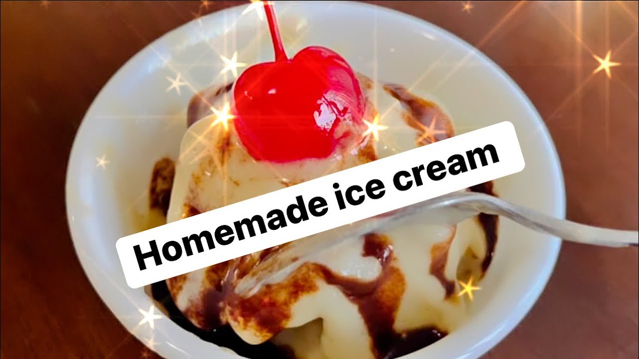 Homemade ice cream Vitamix YouTube