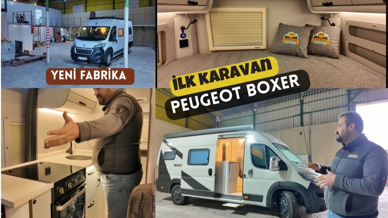YENİ FABRİKA İLK KARAVAN. PEUGEOT BOXER MOTOKARAVAN. #hemkaravan