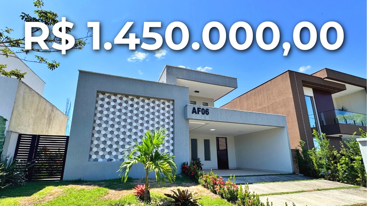 CASA LINEAR À VENDA EM ALPHAVILLE MARICÁ