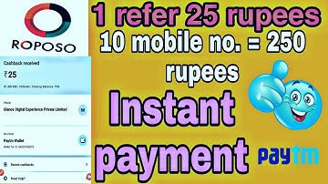 😱😱roposo app unlimited refer bypass trick hack😱😱