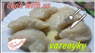 Cook with us Ukrainian varenyky with potatoes 🥔