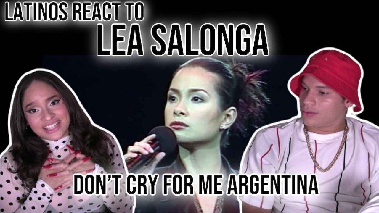Waleska & Efra react to Lea Salonga - Don't Cry for Me Argentina | REACTION