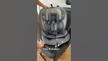 All-Rider 360 Rotating Car Seat with Isofix and Top Tether for 0-12 years #carseat #rotation #baby