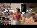 6am PRODUCTIVE & *REALISTIC* Morning Routine (on a good day) | daily habits, workouts & healthy food