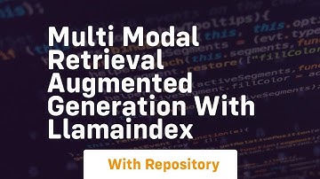 multi modal retrieval augmented generation with llamaindex